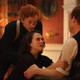Harry Price (Sean Harris) helps a frantic Marianne (Jessica Brown Findlay) and a useless Linus (John Heffernan).